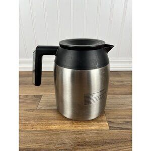 BUNN 1.9 Liter Thermal Carafe, Stainless Steel/black BUNN-O-MATIC 54457.0000